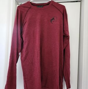 ALPHALETE- Mens XL Long Sleeve Logo Performance Tee